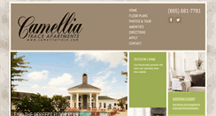 Desktop Screenshot of camelliatrace.com